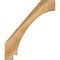 Ekena Millwork 4"W x 22"D x 26"H Imperial Rough Sawn Knee Brace, Western Red Cedar BRC04X22X26IMP00RWR - alternate 2